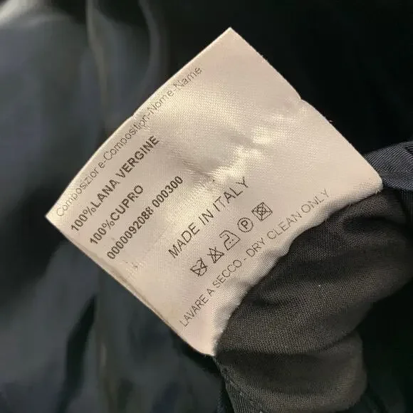 BRIONI Size 40 Navy Stripe Wool Tuxedo Sport Coat